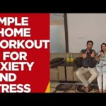 Simple home workout for Anxity and stress #yoga #anxiety #stressrelief #homeworkout