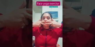 face yoga exercise video #faceexercises #faceyoga #face fitness #exercise #yoga #fitness #shorts