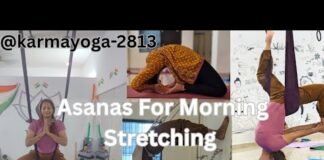 Asanas for morning stretching #exercise#yoga #asanas#viralvideo#fitness#stretchingl@Karmayoga-2813
