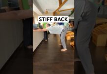 Stiff lower back, spinal health yoga @yogatute #sciatica #sciaticarelief #lowerbackpain #backpain