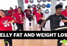 Belly Fat And Weight Loss Video | Zumba Fitness With Unique Beats | Vivek Sir