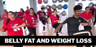 Belly Fat And Weight Loss Video | Zumba Fitness With Unique Beats | Vivek Sir
