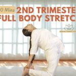 Pregnancy Yoga for 2nd Trimester | Gentle Full Body Stretch Routine