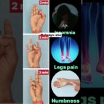Daily Mudra #insomnia #legs #pain #numbness #shorts #mudra #yoga #trending #ytshorts #daily #goviral