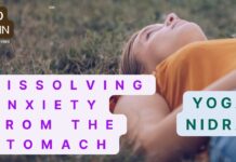 30 Min Yoga Nidra for Dissolving Anxiety from the Stomach | Nervous System Healing Meditation