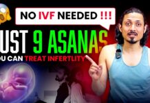 ❌NO IVF NEEDED FOR CONCEIVE FAST 😱 | 9 yoga for fast pregnancy