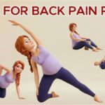5 Min Yoga for Back Pain Relief | Pregnancy Back Stretches & Sciatica | Luna Yoga Prenatal