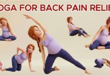 5 Min Yoga for Back Pain Relief | Pregnancy Back Stretches & Sciatica | Luna Yoga Prenatal