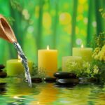 Relaxing Sleep Music + Bamboo Water Fountain 🌿 Cure Insomnia, Calm Anxiety & Stress Relief, Spa BGM