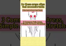 Pain Under the Back of Your Head, Tight Shoulders, or Low Back Pain Try This At Home Stretch Routine