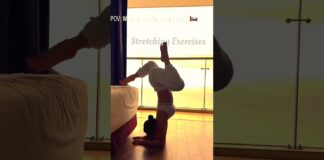 stretching exercises | floor stretches | lower back and hip yoga #yoga #yogastretch #motivation