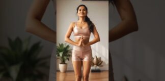 8 Yoga Poses to Look Younger #yoga #exercise #antiaging #shorts