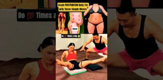 Crush Postpartum Belly Fat with These Simple Moves in 2 Weeks #plankpose #yogaforhair #dancerpose