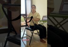 Lower back pain? Try this #corporateyoga #yoga #yogaforwellness #alignment