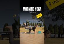 Morning yoga practice for lower back pain only 8min every day #yoga #yogafor backpain #8minyoga