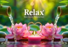 Deep Sleep Bamboo Water Sounds 🌿 Healing Music to Calm Stress, Anxiety & Inner Peace