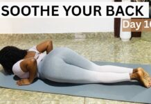 Day 10 | Gentle Back Pain Relief Stretch | Relaxing Yoga to Ease Lower Back Tension