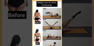 Weight Lose Exercise At Home 😊😊😊#shorts #trending #shortvideo #motivation #subscribe #yoga #viral
