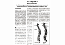 Shoulderstand Invites You to Get Quiet and Release Tension