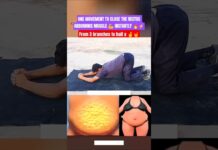 Diastasis recti isn't just for pregnant women!One move to fix it#shorts #newwaystoexerciseathome