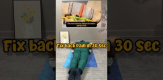 "Gym के बाद कमर दर्द? यह 1 स्ट्रेच काफी है!"#backpainrelief #mobility