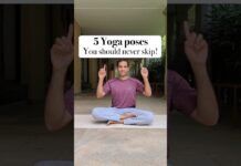 5 Yoga Poses Everyone Must Practice Daily | Simple Yoga for Health & Fitness | Daily Yoga Routine