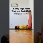 Legs Up The Wall 😌 Inversion For Beginners ☀️ Yoga For The Back