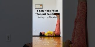 Legs Up The Wall 😌 Inversion For Beginners ☀️ Yoga For The Back