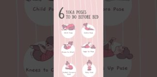 6 Yoga Poses to Do Before Bed