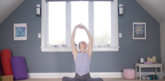 This Slow Yoga Flow Delivers the Tension Relief You Need