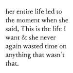 No Longer Forcing Your Life