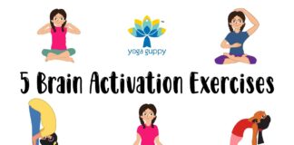 Brain Activation Exercises | Yoga for Sharp focus and Memory | Yoga for Children | Yoga Guppy