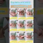 Solve your big belly & waist💪 problem #femalefitness #exercises #bellyfatloss