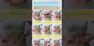 Solve your big belly & waist💪 problem #femalefitness #exercises #bellyfatloss