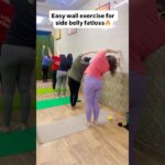 Only 1 wall exercise for side belly fatloss🔥#shorts #viral #fatloss #youtubeshorts #trending #yt