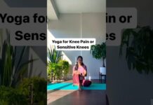 Knee Health #yoga #yogaforbeginners #yogapractice #yogalife #kneepain #arthritis