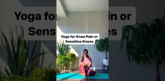 Knee Health #yoga #yogaforbeginners #yogapractice #yogalife #kneepain #arthritis