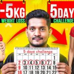 Lose 5 Kg in 5 Days Naturally | 100% Result Challenge by Manmohan Yogi.