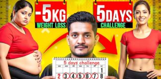 Lose 5 Kg in 5 Days Naturally | 100% Result Challenge by Manmohan Yogi.