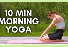 10 min Morning Yoga – Lower Back Stretches