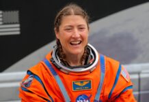 Christina Koch Says Yoga Is “More Fun” While on a Space Mission