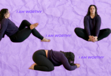 Positive Affirmations Feature in This Gentle Yoga Practice
