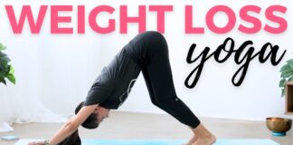 10 min Yoga for Weight Loss | Fat Burning Workout