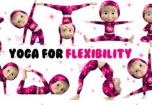 Easy Lying Down Yoga for Kids ✨ Perfect for Flexibility & Relaxation