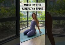Mobility For A Healthy Spine 🔥💪 #yoga #shorts #fitness #strength