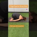 4 Yoga Poses for Stress Relief🧘♀️
