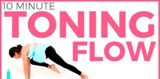 Yoga for Weight Loss & TONING | 10 minute Power Yoga Workout