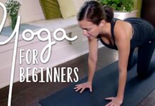 Yoga For Complete Beginners – 20 Minute Home Yoga Workout!