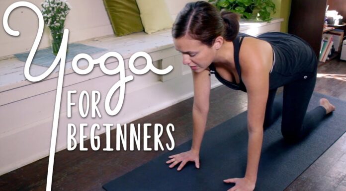 Yoga For Complete Beginners – 20 Minute Home Yoga Workout!