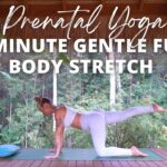 PRENATAL YOGA | Gentle Full Body Stretch (24 minutes)… Ashley Freeman
